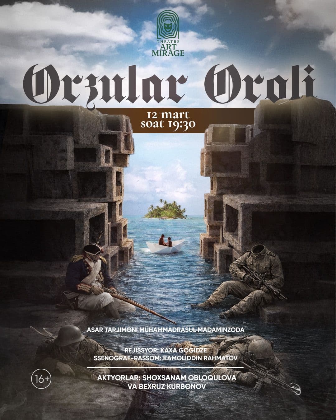 🎭 “ORZULAR OROLI” SPEKTAKLI PREMYERASI