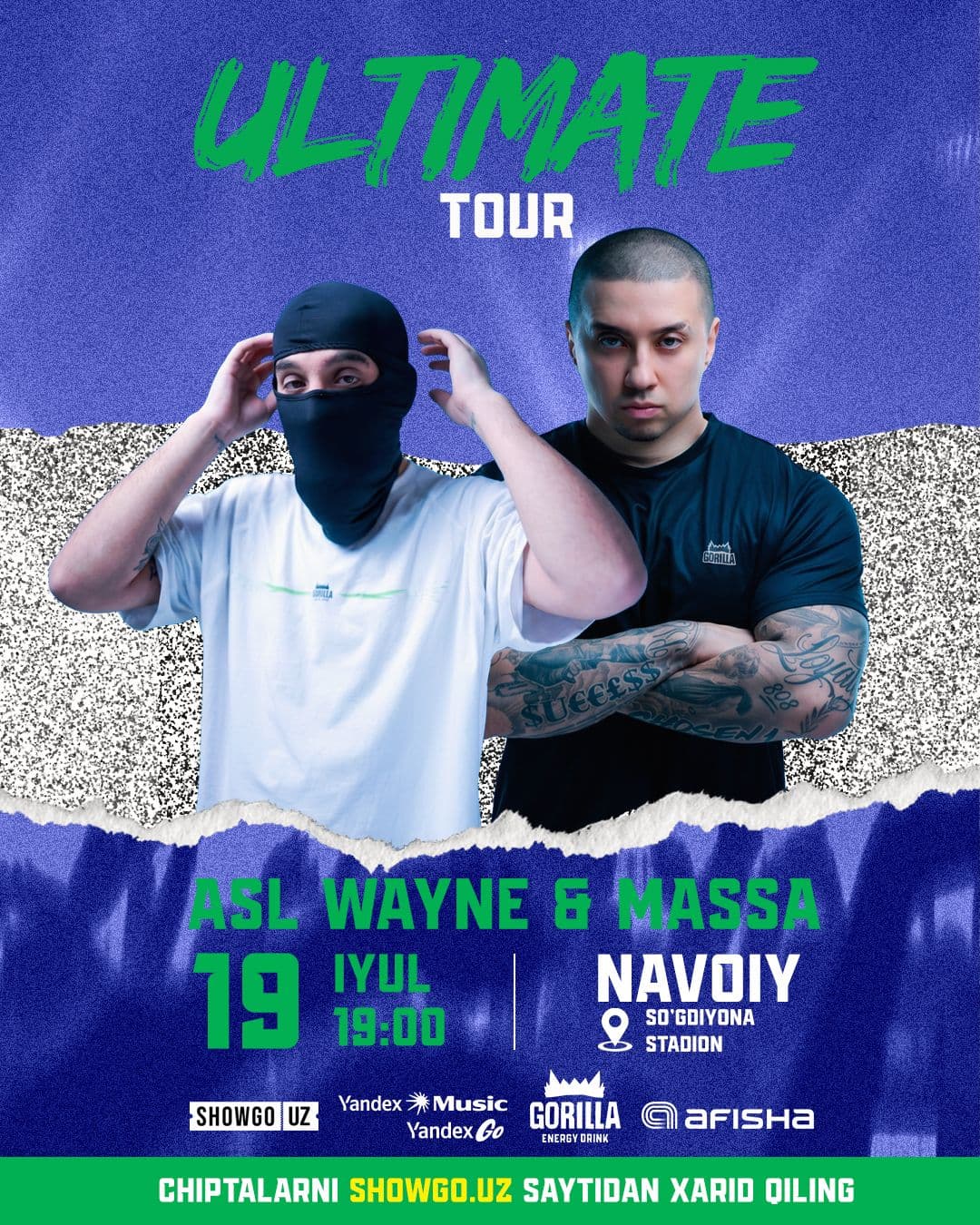 ASL WAYNE × MASSA - ULTIMATE TOUR 2026 | NAVOIY