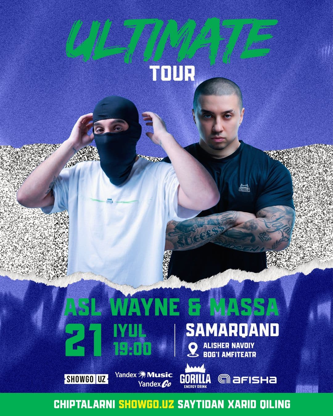 ASL WAYNE × MASSA - ULTIMATE TOUR 2026 | SAMARQAND