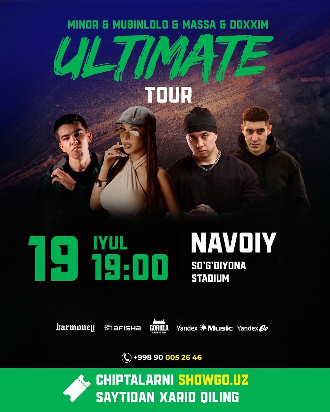 Navoiy | ULTIMATE TOUR 2026