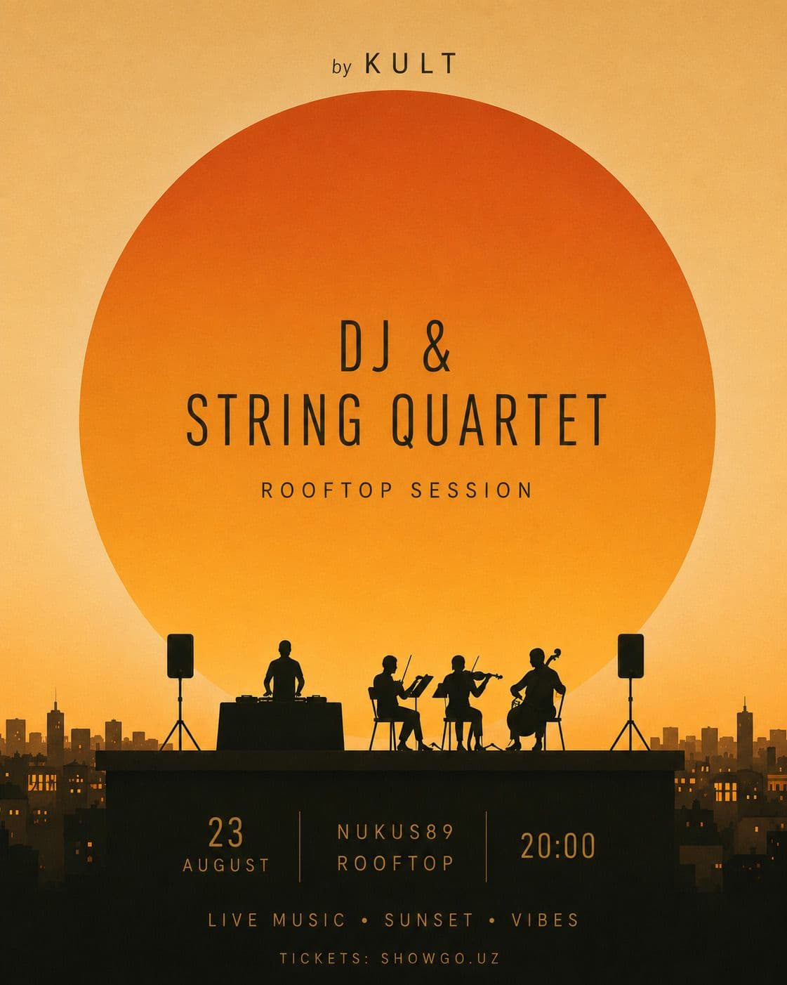 DJ & String Quartet — Rooftop Session