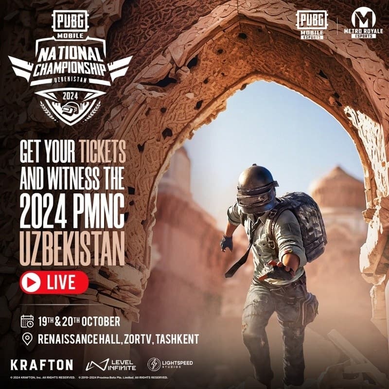 2024 PUBG MOBILE UZBEKISTAN - Metro royal Clash